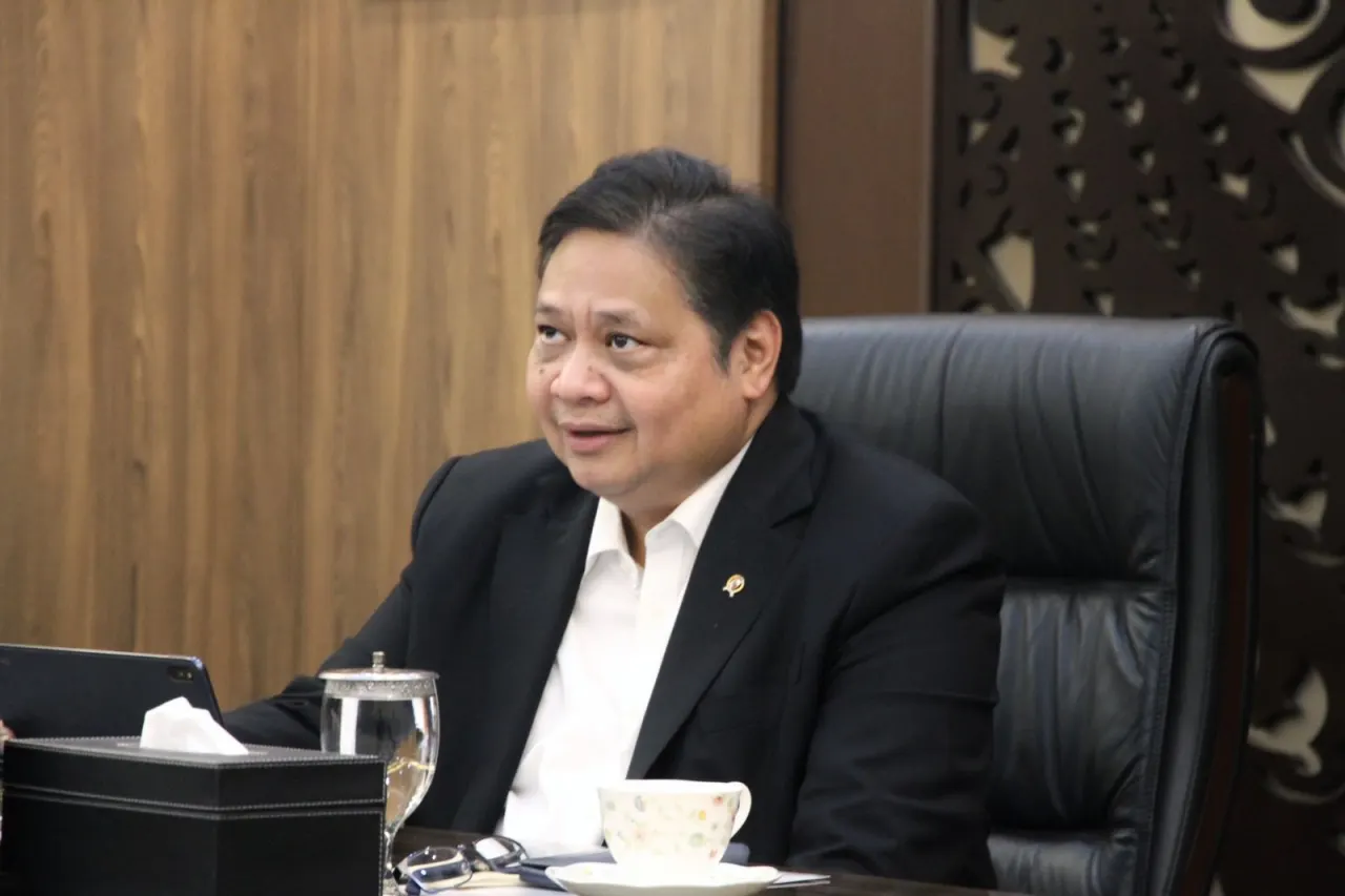 Menteri Koordinator Bidang Perekonomian Airlangga Hartarto