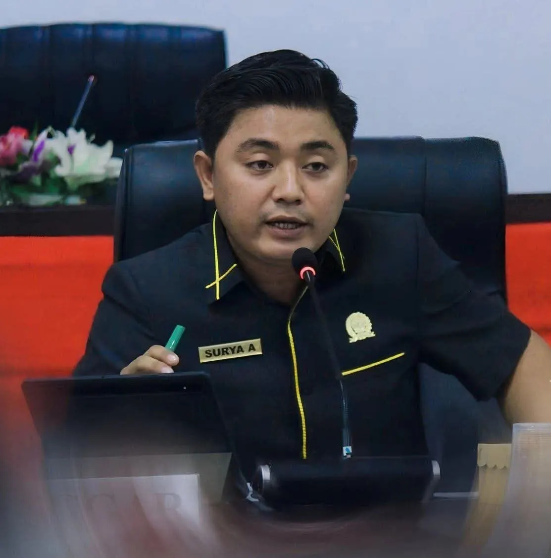 Ketua DPRD Kabupaten Kayong Utara, Surya Aditya.