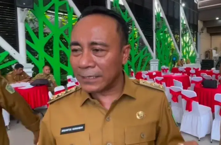 Wakil Gubernur Kalimantan Barat, Krisantus Kurniawan.