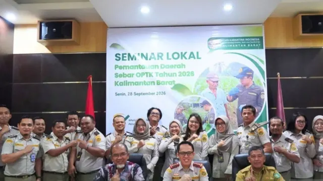 Karantina Kalbar Temukan OPTK pada Padi dan Daun Bawang di 14 Kabupaten/Kota