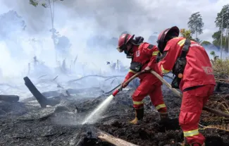Karhutla Kalbar Mulai Menurun, Status Tanggap Darurat Diperpanjang 14 Hari
