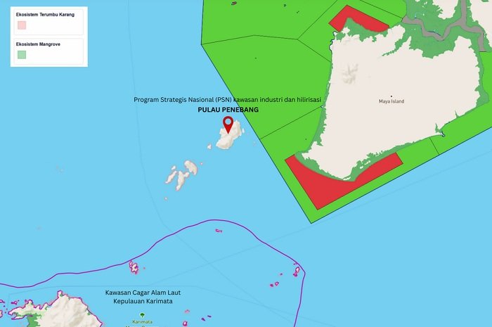 Pulau Penebang Bukan Wilayah Konservasi